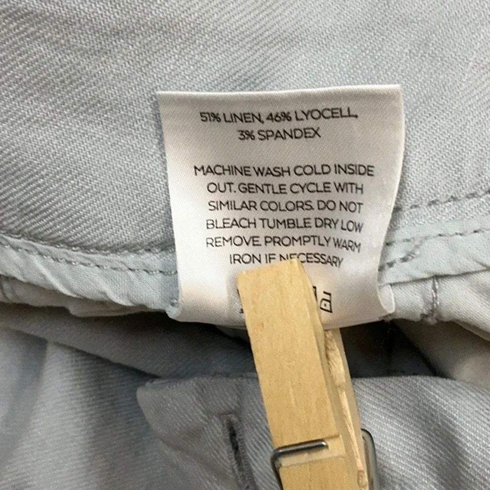 NWT Level 99 Shorts luxury Tencel linen lyocell‎ size 24 2 pockets XS